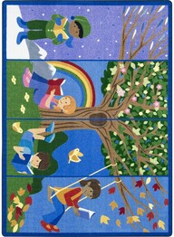 Joy Carpets Kid Essentials Seasons of Reading Multi